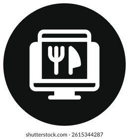 Editable online order, computer, website vector icon. Part of a big icon set family. Perfect for web and app interfaces, presentations, infographics, etc