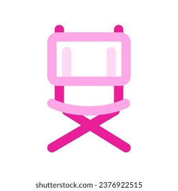 Editable outdoor, foldable, camping chair vector icon. Part of a big icon set family. Perfect for web and app interfaces, presentations, infographics, etc