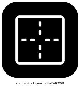 Editable outer border vector icon. Part of a big icon set family. Perfect for web and app interfaces, presentations, infographics, etc