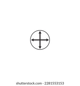 Editable outline icon of dimention, area and perimeter mesurement, with lenght and width arrow amount of square meter of space vector illustration, mesure, area dimension and dimension concept 
