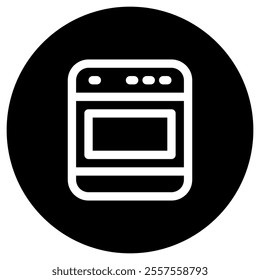 Editable oven vector icon. Bakery, cooking, appliances, kitchenware, food. Part of a big icon set family. Perfect for web and app interfaces, presentations, infographics, etc