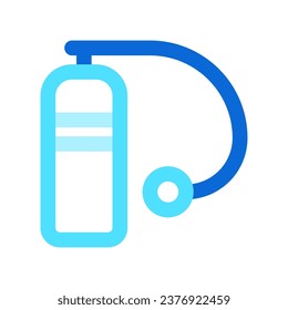 Editable oxygen tank vector icon. Part of a big icon set family. Perfect for web and app interfaces, presentations, infographics, etc