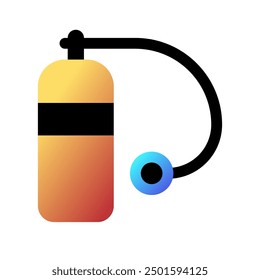 Editable oxygen tank vector icon. Part of a big icon set family. Perfect for web and app interfaces, presentations, infographics, etc