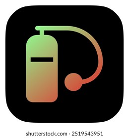 Editable oxygen tank vector icon. Part of a big icon set family. Perfect for web and app interfaces, presentations, infographics, etc