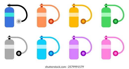 Editable oxygen tank vector icon. Part of a big icon set family. Perfect for web and app interfaces, presentations, infographics, etc