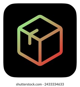Editable package box vector icon. Part of a big icon set family. Perfect for web and app interfaces, presentations, infographics, etc