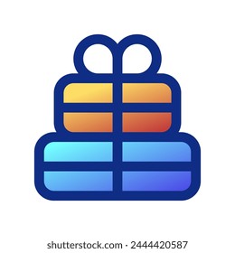 Editable package, parcel, box, gift vector icon. Shipping, delivery, e-commerce, logistics. Part of a big icon set family. Perfect for web and app interfaces, presentations, infographics, etc