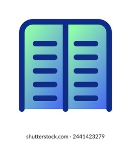 Editable page column vector icon. Part of a big icon set family. Perfect for web and app interfaces, presentations, infographics, etc