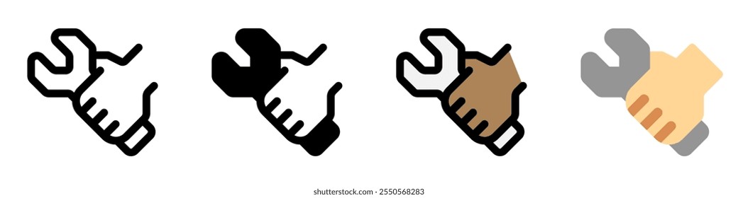 Editable paint brush, roller brush, wall painting vector icon. Construction, tools, industry. Part of a big icon set family. Perfect for web and app interfaces, presentations, infographics, etc