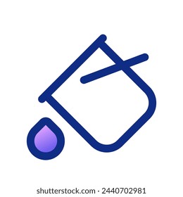 Editable paint bucket vector icon. Part of a big icon set family. Perfect for web and app interfaces, presentations, infographics, etc