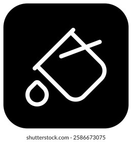 Editable paint bucket vector icon. Part of a big icon set family. Perfect for web and app interfaces, presentations, infographics, etc