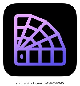 Editable paint, color palette, design, planning vector icon. Construction, tools, industry. Part of a big icon set family. Perfect for web and app interfaces, presentations, infographics, etc