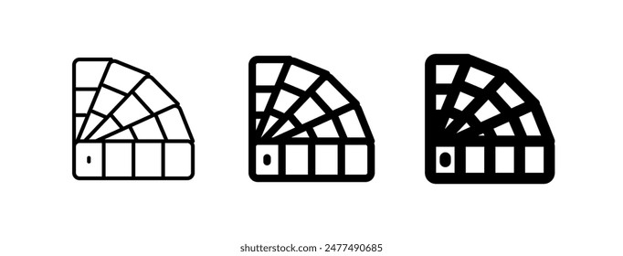 Editable paint, color palette, design, planning vector icon. Construction, tools, industry. Part of a big icon set family. Perfect for web and app interfaces, presentations, infographics, etc