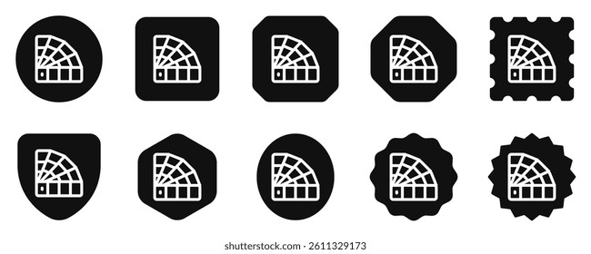 Editable paint, color palette, design, planning vector icon. Construction, tools, industry. Part of a big icon set family. Perfect for web and app interfaces, presentations, infographics, etc
