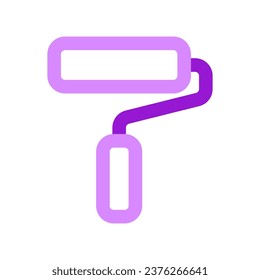 Editable paint roller vector icon. Property, real estate, construction, mortgage, interiors. Part of a big icon set family. Perfect for web and app interfaces, presentations, infographics, etc