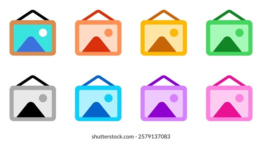 Editable painting vector icon. Part of a big icon set family. Perfect for web and app interfaces, presentations, infographics, etc