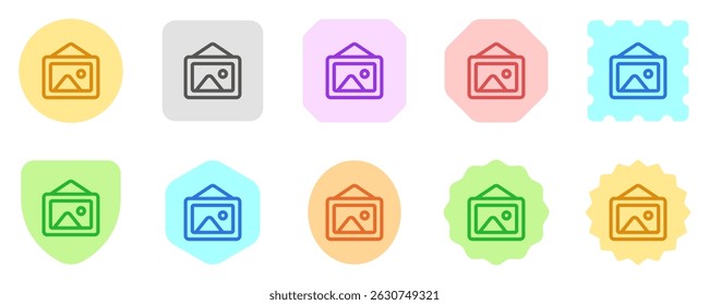 Icono de Vector de pintura editable. Parte de una gran familia de iconos. Perfecto para interfaces de Web y App, presentaciones, infografías, etc