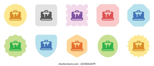 Editable pancake with maple syrup and butter vector icon. Bakery, cooking, food. Part of a big icon set family. Perfect for web and app interfaces, presentations, infographics, etc