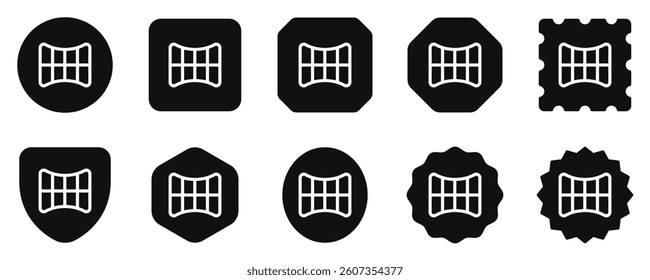 Editable panorama grid vector icon. Part of a big icon set family. Perfect for web and app interfaces, presentations, infographics, etc