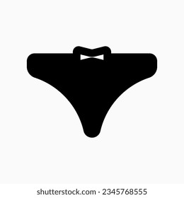 Editable panties, bikini, underwear vector icon. Clothing, fashion, apparel. Part of a big icon set family. Perfect for web and app interfaces, presentations, infographics, etc