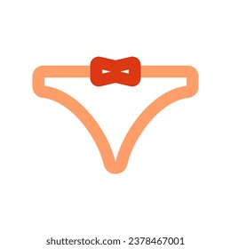 Editable panties, bikini, underwear vector icon. Clothing, fashion, apparel. Part of a big icon set family. Perfect for web and app interfaces, presentations, infographics, etc