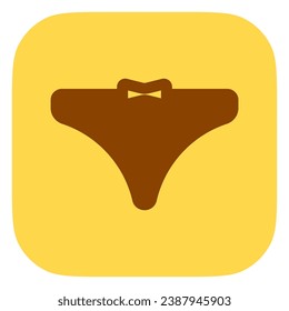 Editable panties, bikini, underwear vector icon. Clothing, fashion, apparel. Part of a big icon set family. Perfect for web and app interfaces, presentations, infographics, etc
