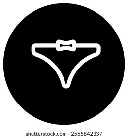 Editable panties, bikini, underwear vector icon. Clothing, fashion, apparel. Part of a big icon set family. Perfect for web and app interfaces, presentations, infographics, etc