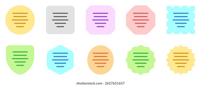 Editable paragraph center alignment vector icon. Part of a big icon set family. Perfect for web and app interfaces, presentations, infographics, etc