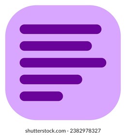 Editable paragraph left alignment vector icon. Part of a big icon set family. Perfect for web and app interfaces, presentations, infographics, etc