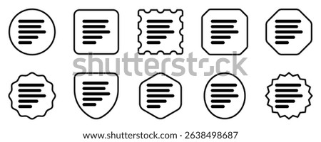 Editable paragraph left alignment vector icon. Part of a big icon set family. Perfect for web and app interfaces, presentations, infographics, etc
