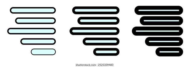 Editable paragraph right alignment vector icon. Part of a big icon set family. Perfect for web and app interfaces, presentations, infographics, etc
