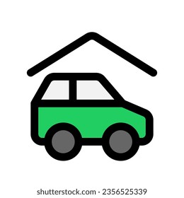 Editable parking area, car park vector icon. Part of a big icon set family. Perfect for web and app interfaces, presentations, infographics, etc