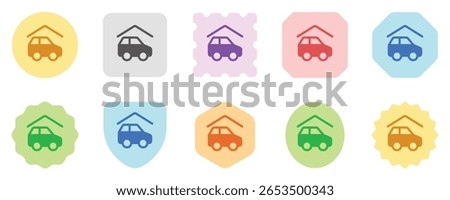 Editable parking area, car park vector icon. Part of a big icon set family. Perfect for web and app interfaces, presentations, infographics, etc