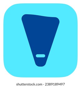 Bearbeitbare Konditorei-Beutel Vektorsymbol. Bäckerei, Kochen, Haushaltsgeräte, Küchengeschirr, Lebensmittel. Teil einer großen Icon-Set-Familie. Perfekt für Web- und App-Schnittstellen, Präsentationen, Infografiken usw.