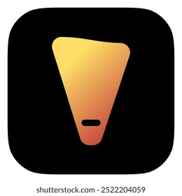 Editable pastry bag vector icon. Bakery, cooking, appliances, kitchenware, food. Part of a big icon set family. Perfect for web and app interfaces, presentations, infographics, etc