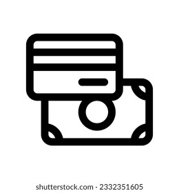 Editable payment methods, card, cash vector icon. Part of a big icon set family. Perfect for web and app interfaces, presentations, infographics, etc