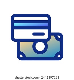 Editable payment methods, card, cash vector icon. Part of a big icon set family. Perfect for web and app interfaces, presentations, infographics, etc
