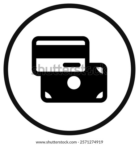 Editable payment methods, card, cash vector icon. Part of a big icon set family. Perfect for web and app interfaces, presentations, infographics, etc