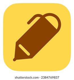 Editable pen, write vector icon. Part of a big icon set family. Perfect for web and app interfaces, presentations, infographics, etc
