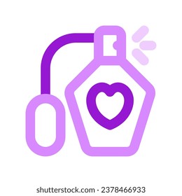 Editable perfume vector icon. Cosmetics, makeup, skincare, beauty. Part of a big icon set family. Perfect for web and app interfaces, presentations, infographics, etc