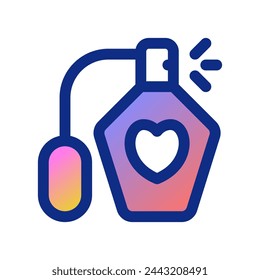 Editable perfume vector icon. Cosmetics, makeup, skincare, beauty. Part of a big icon set family. Perfect for web and app interfaces, presentations, infographics, etc