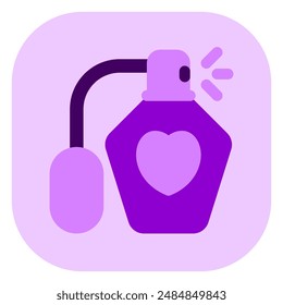 Editable perfume vector icon. Cosmetics, makeup, skincare, beauty. Part of a big icon set family. Perfect for web and app interfaces, presentations, infographics, etc