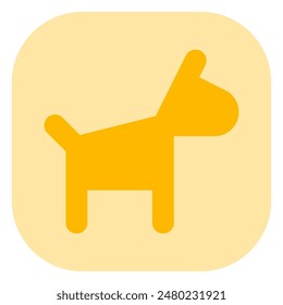 Editable pet dog allowed vector icon. Part of a big icon set family. Perfect for web and app interfaces, presentations, infographics, etc