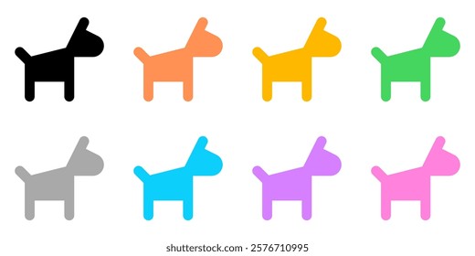 Editable pet dog allowed vector icon. Part of a big icon set family. Perfect for web and app interfaces, presentations, infographics, etc