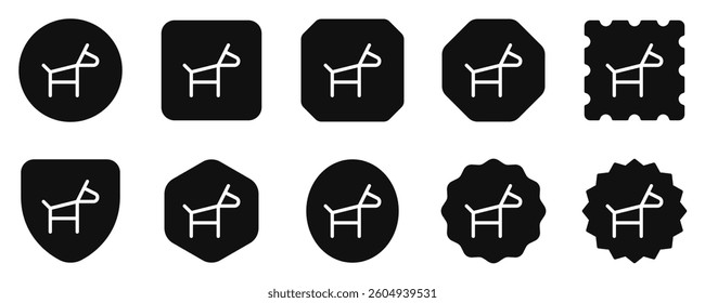 Editable pet dog allowed vector icon. Part of a big icon set family. Perfect for web and app interfaces, presentations, infographics, etc