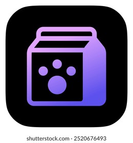 Editable pet food vector icon. Veterinary, animal, pet care, pet shop. Part of a big icon set family. Perfect for web and app interfaces, presentations, infographics, etc