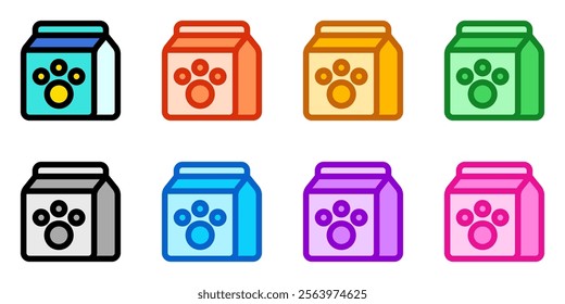 Editable pet food vector icon. Veterinary, animal, pet care, pet shop. Part of a big icon set family. Perfect for web and app interfaces, presentations, infographics, etc