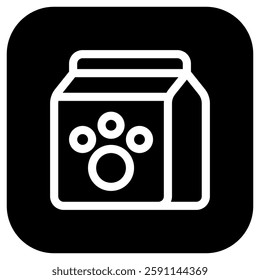 Editable pet food vector icon. Veterinary, animal, pet care, pet shop. Part of a big icon set family. Perfect for web and app interfaces, presentations, infographics, etc