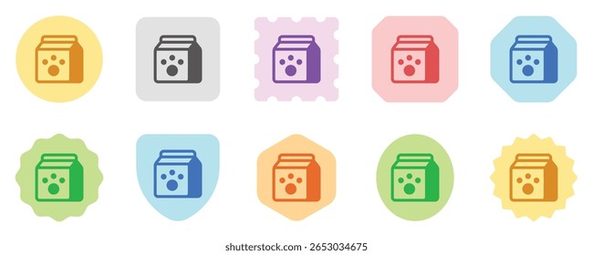 Editable pet food vector icon. Veterinary, animal, pet care, pet shop. Part of a big icon set family. Perfect for web and app interfaces, presentations, infographics, etc