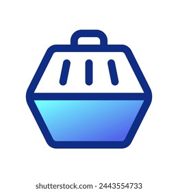 Editable pet kennel, carriervector icon. Veterinary, animal, pet care, pet shop. Part of a big icon set family. Perfect for business, web and app interfaces, presentations, infographics, etc